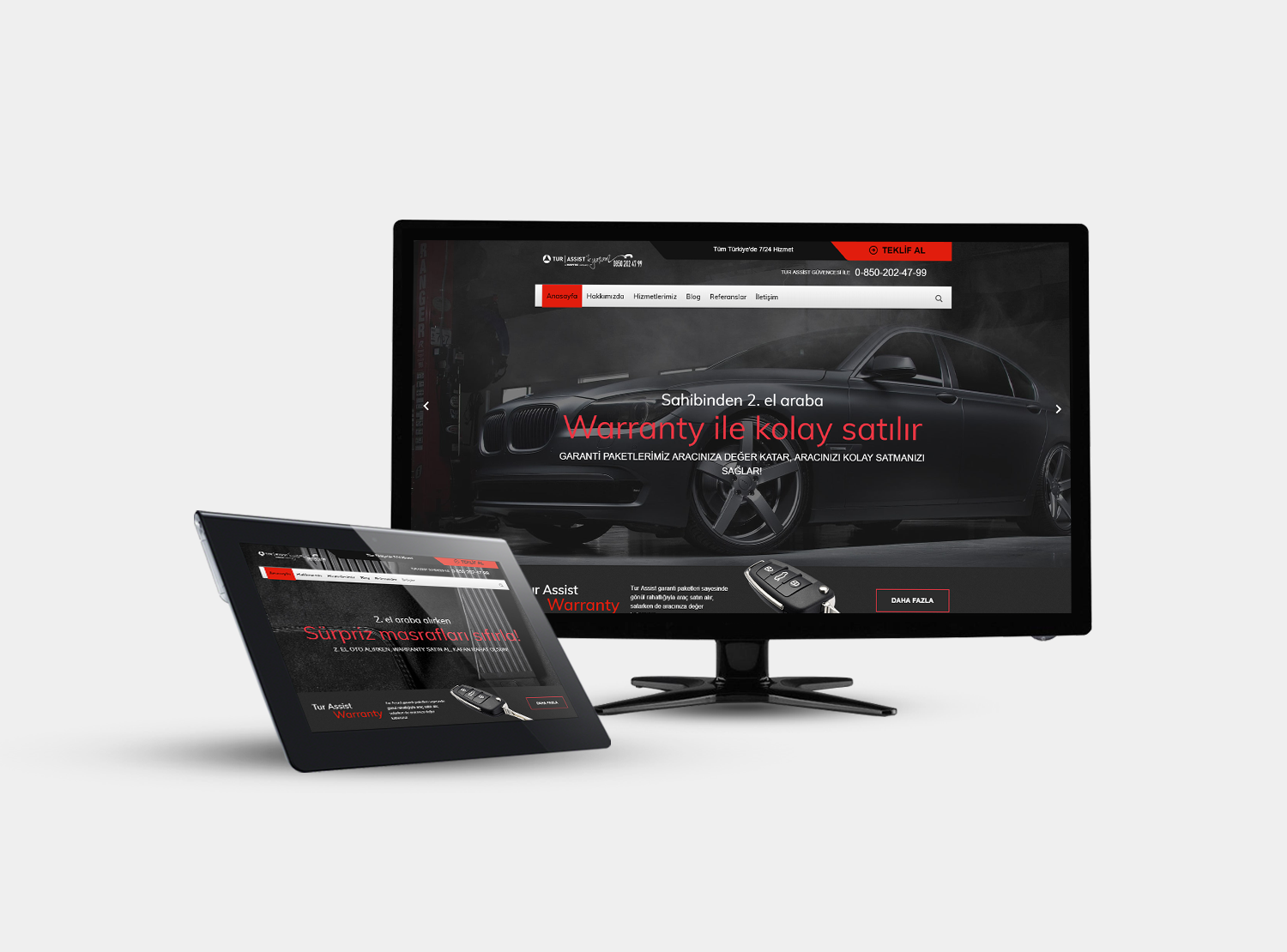 Tur Assist Mapfre - İkinci El Garanti - Web Tasarım